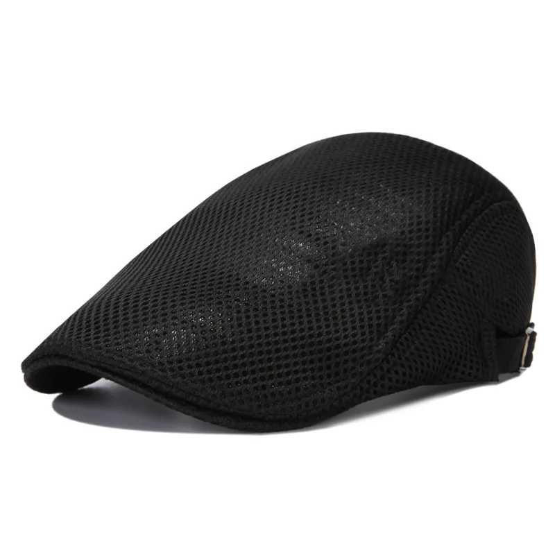 

Breathable Mesh Hat Solid Color Summer Lace Hollow Sun Protection UV Resistant Outdoor Sports Korean Fashion Unisex for Men
