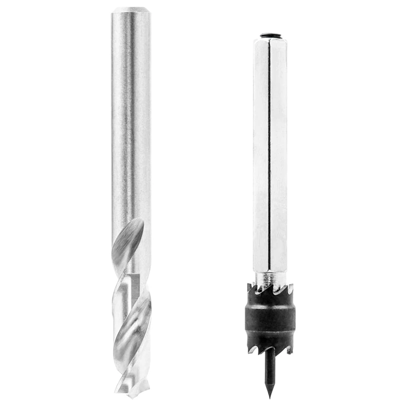 Spot Weld Cutter Set HSS Spot Weld With3/8" & 5/16" Double Sided Drill Bit,Forpower Drill Spot
