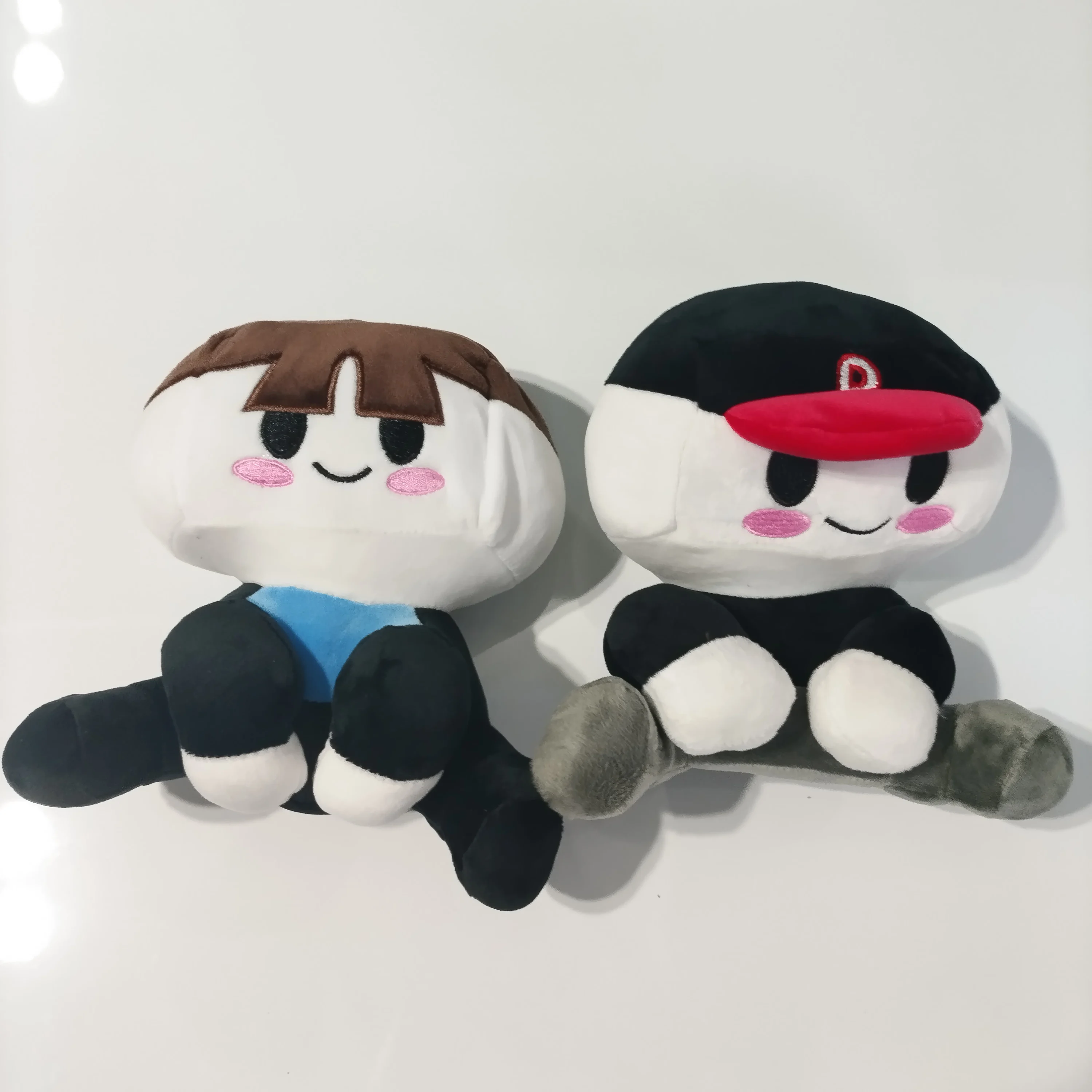 Hot Blox Buddies ألعاب من القطيفة دمى لطيف محشوة الحيوان Patung أفضل تحصيل الفيلم والتلفزيون مستوحاة ألعاب لينة الأولاد الأطفال الهدايا