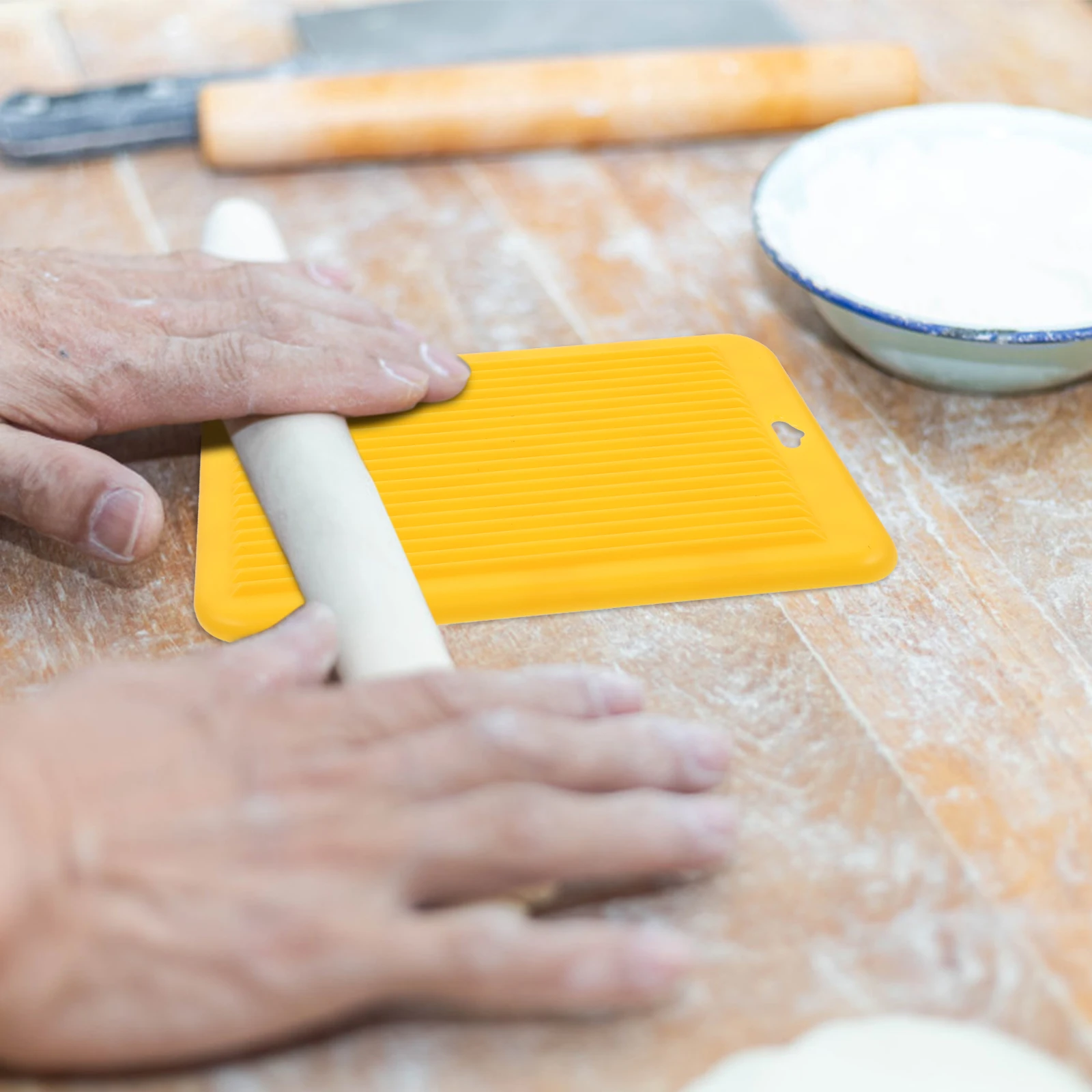 

Gnocchi Board Pasta Maker Kitchen Tool Lightweight Portable Rubbing Board Noodle Maker Pasta Accessories ABS