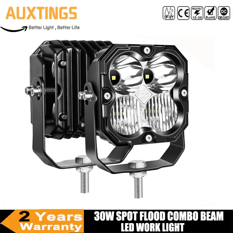 �y�Z�[�����z4�C���`30W�L���[�uLED�|�b�h���C�g�A�X�|�b�g�t���b�h�R���{�r�[����Ɠ��A5500K�ԃI�t���[�h�h���C�r���O�����v�iATV�AUTV�A�g���b�N�A�I�[�g�o�C�p�j