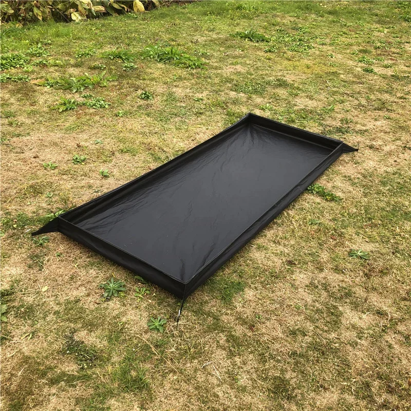 3D Camping Mat Outdoor Waterproof Picnic Mat 210D Oxford Bath Bathtub Shape Floor Mat Tent Ground Sheet Tarp Beach Mat 3 Sizes