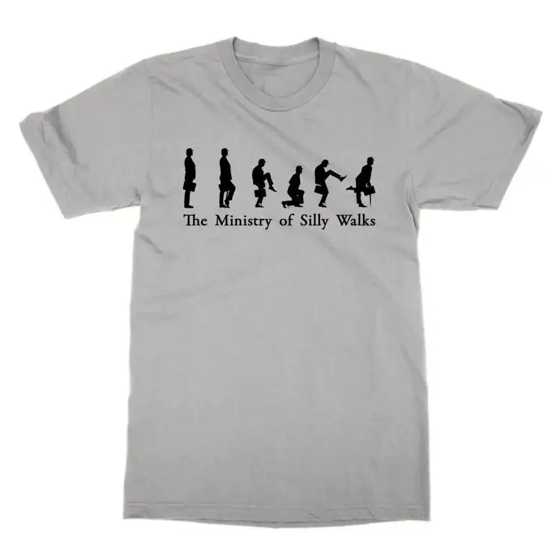 The Ministry of Silly Walks t shirt funny dad tee tv present gift
