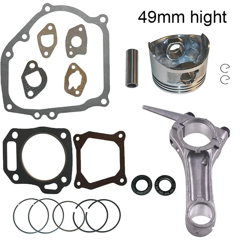 NCSMT For Honda GX160 GX200 Piston Ring Engine Kit with Gasket Set