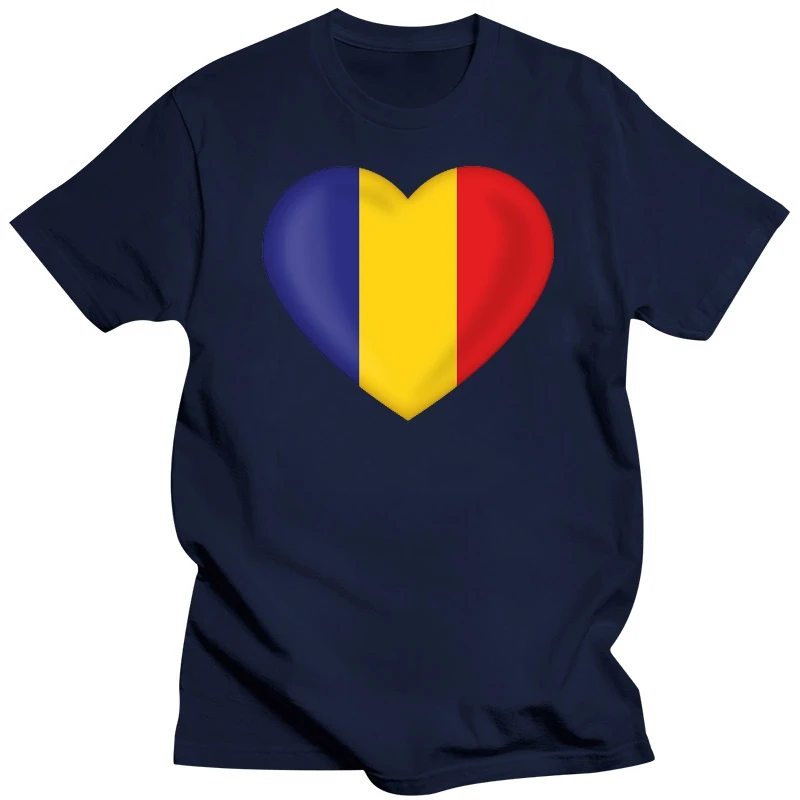 T Shirt Herz Heart Fan Flagge Fahne Romania Rumanien Bureaucratic