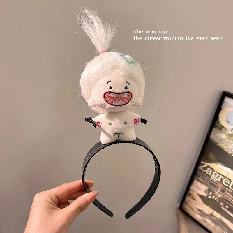 

Women's plush toy super personalized hair tie headband