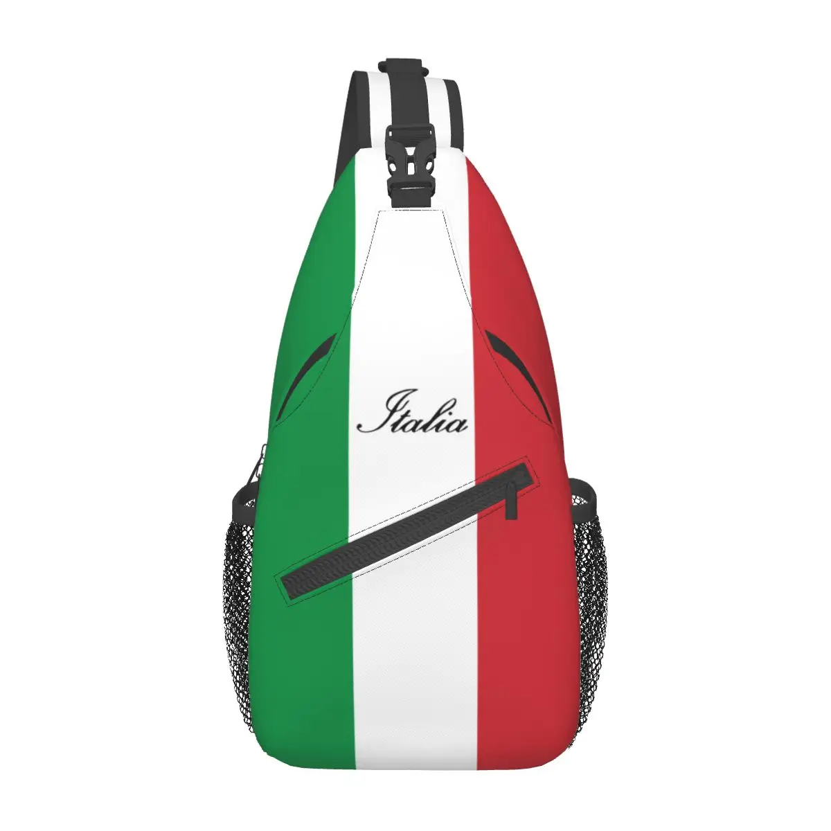 

Italian Flag Of Italy Italia Small Sling Bags Chest Crossbody Shoulder Backpack Hiking Travel Daypacks Fashion Pack