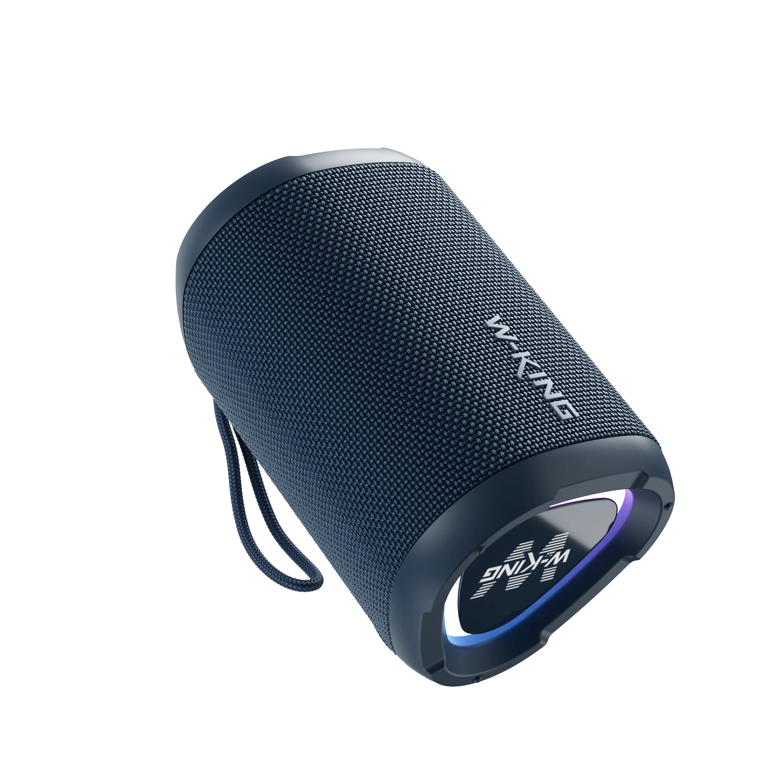 W-KING D110 RGB Wireless Bluetooth Speaker LED Display 15W Heavy Bass IPX7 Waterproof for Outdoor Parties Compatible Computer TF