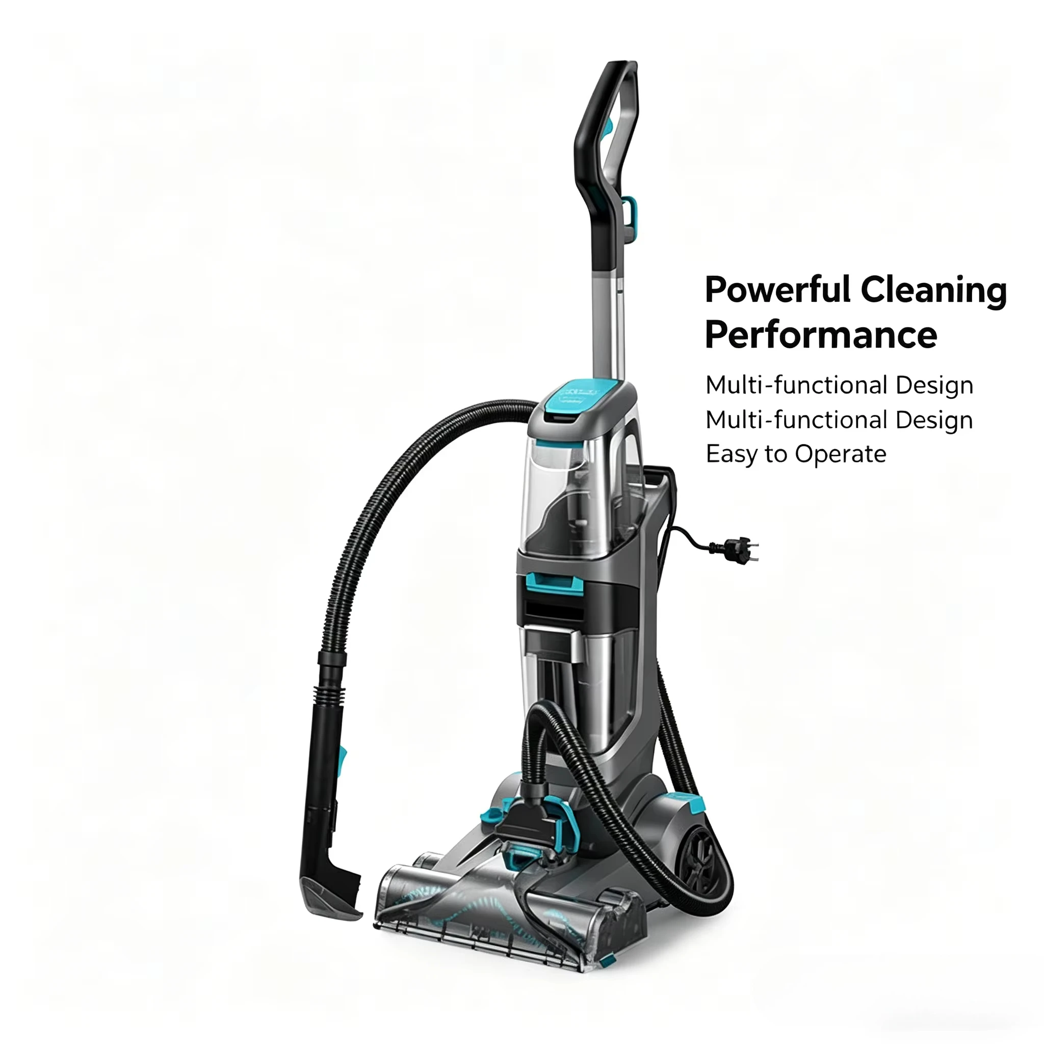 OEM ODM Carpet Cleaner Machine Upright Vacuum Cleaner 2.5L Water Tank Multi-Function Floor Deep Cleaner Home Commercial Use