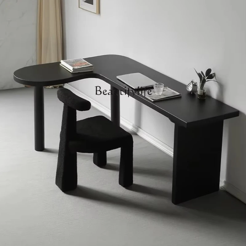 

Corner desk Household corner solid wood writing computer desk