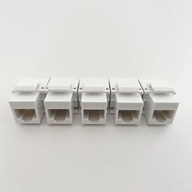 E1PF 5pc Cat6 Modulo rete Informazioni Socket RJ45 Connector Adattatore JACKStone