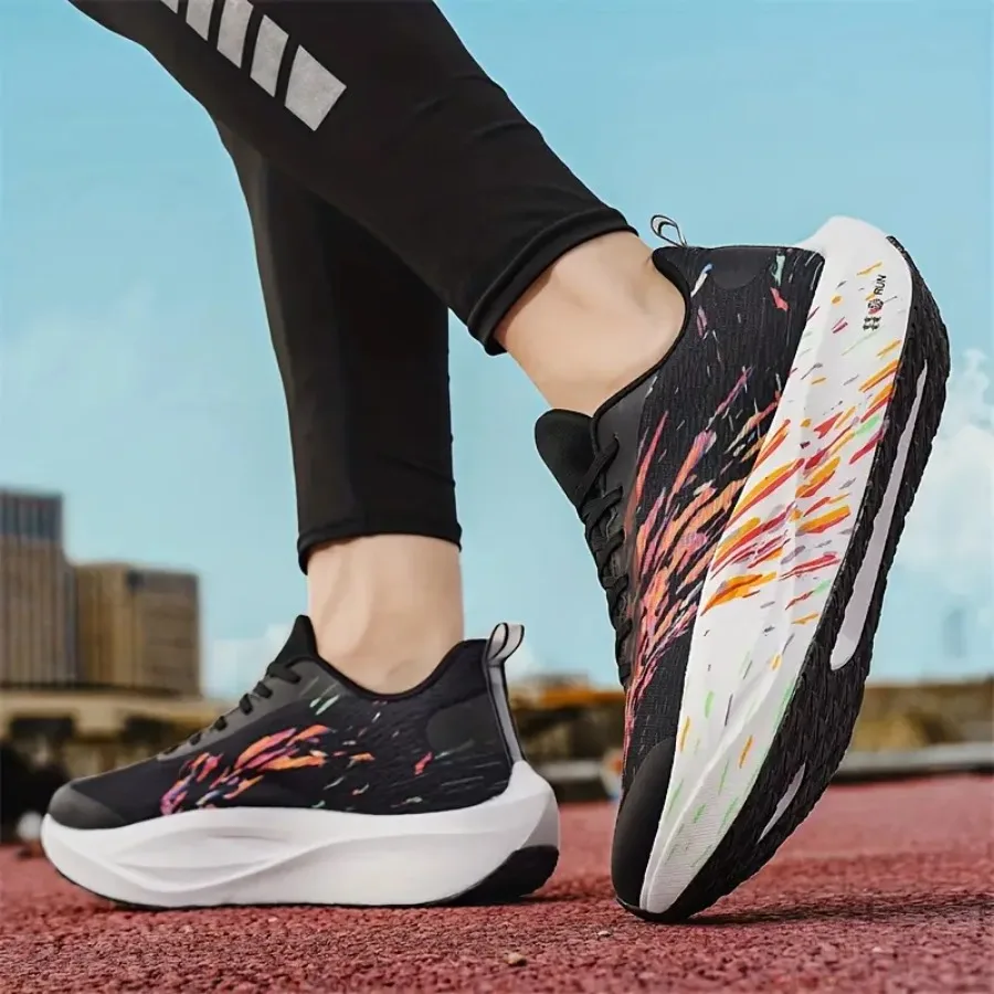 

Men'S Breathable Running Shoes for Autumn 2025 Featuring Shock Absorption And Slip Resistance Suitable for Middle-Distance Raci