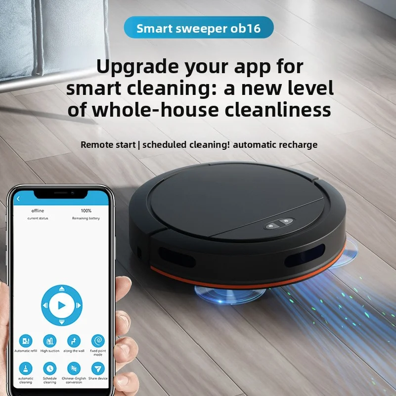 

Robot Vacuum Cleaner with Self Emptying ,Dual Laser,UV Lamp,Multi-floor Map
