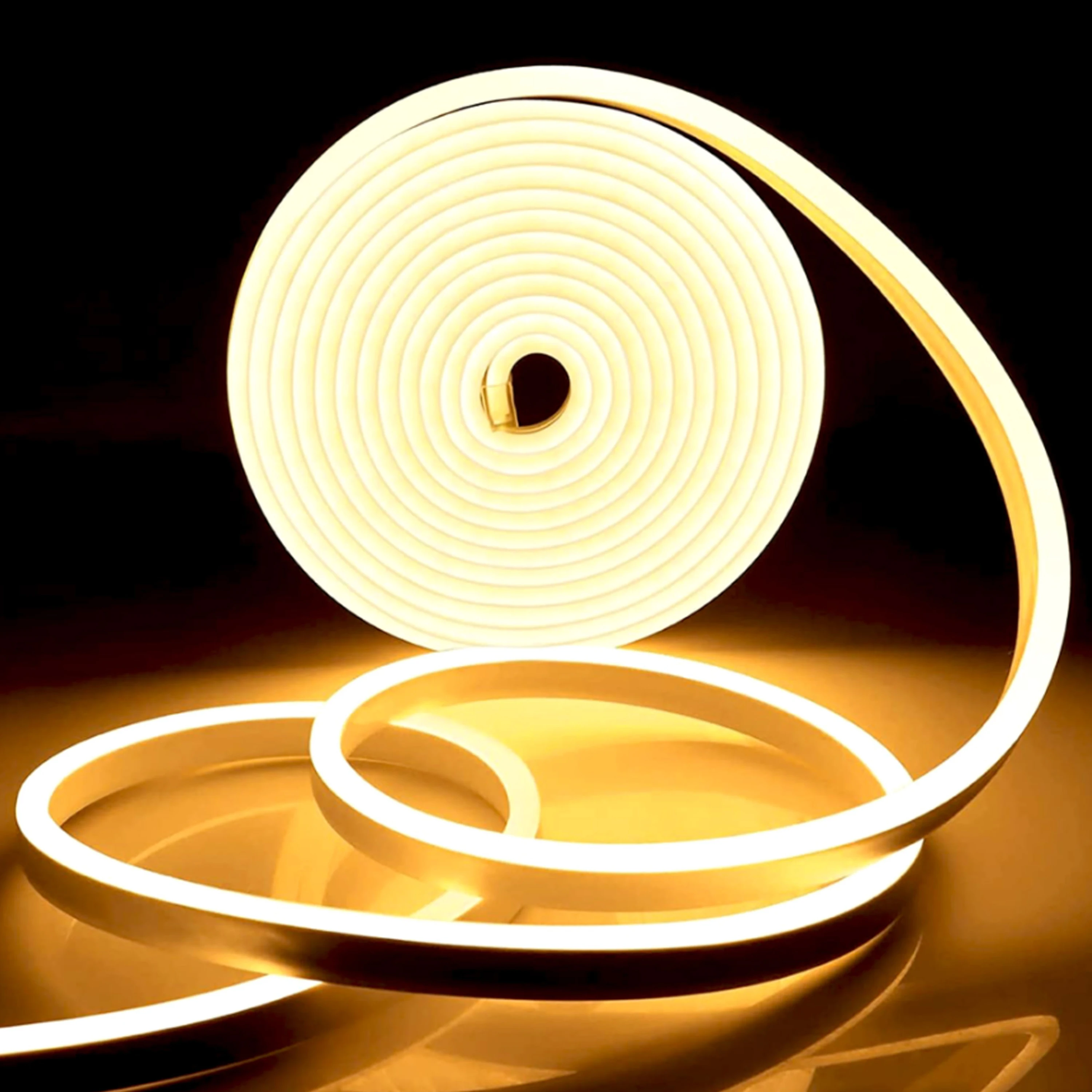 5m 12V LED Neon Strip Verlichting Outdoor Waterdichte Siliconen Neon Lamp Outdoor DIY teken Diode Tape Home Garden Decor Aquarium Licht