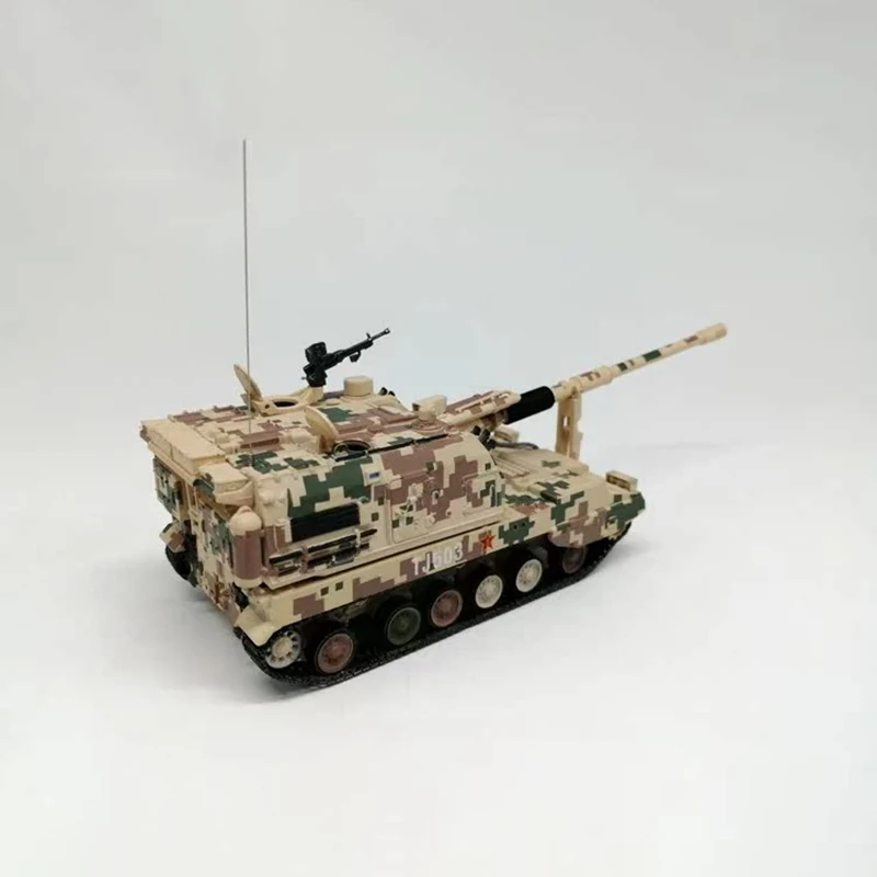 UNISTAR 1:72 Scale Diecast Alloy Chinese PLZ-05 Transmitter Tank Model Militarized Combat Track Type Classic Gift Static Display