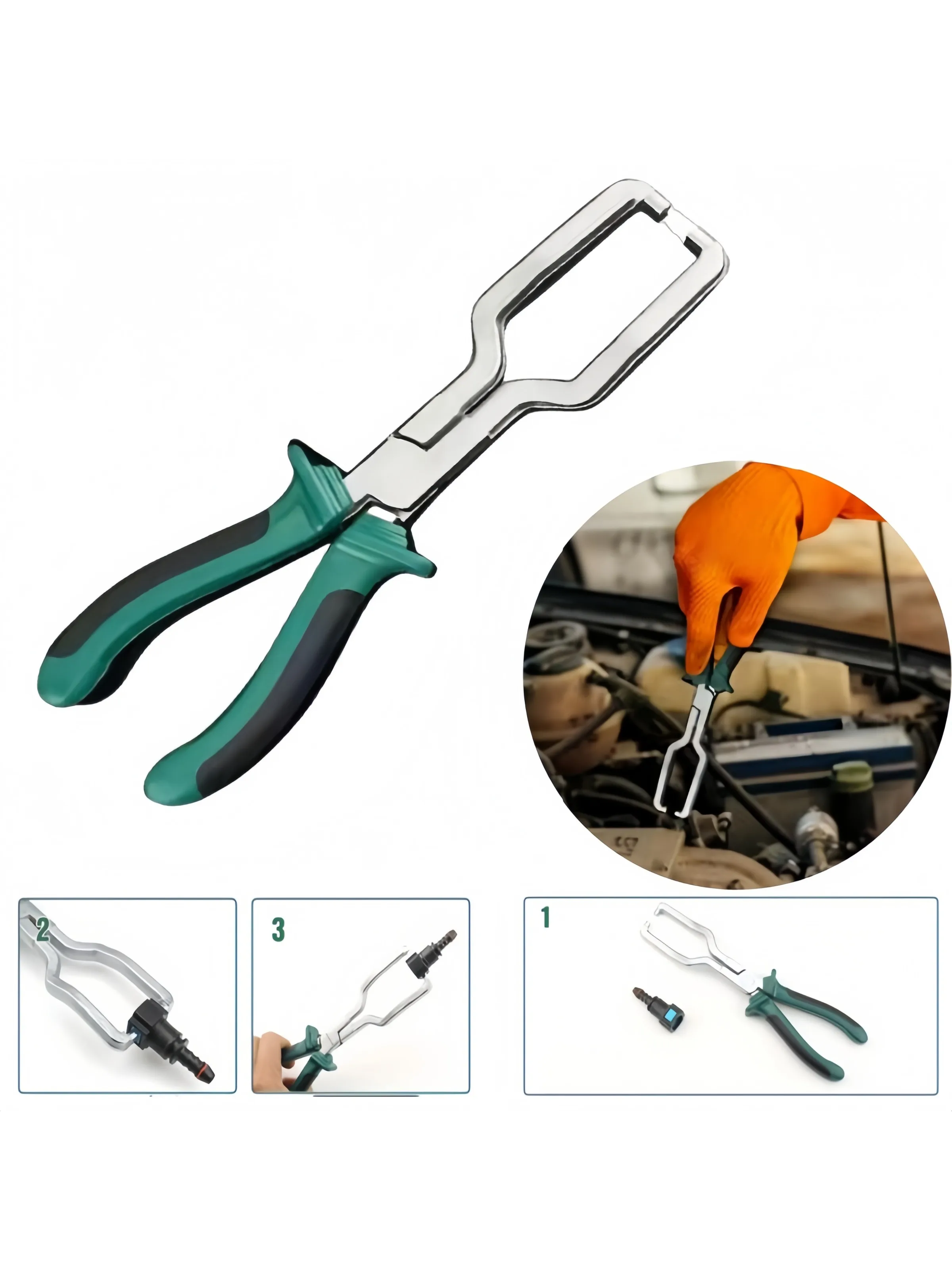 Outil de démontage de collier de serrage de conduite de carburant automobile, séparateur de joint de conduite de diesel, d'essence, d'huile et d'urée, équipement de réparation et d'entretien
