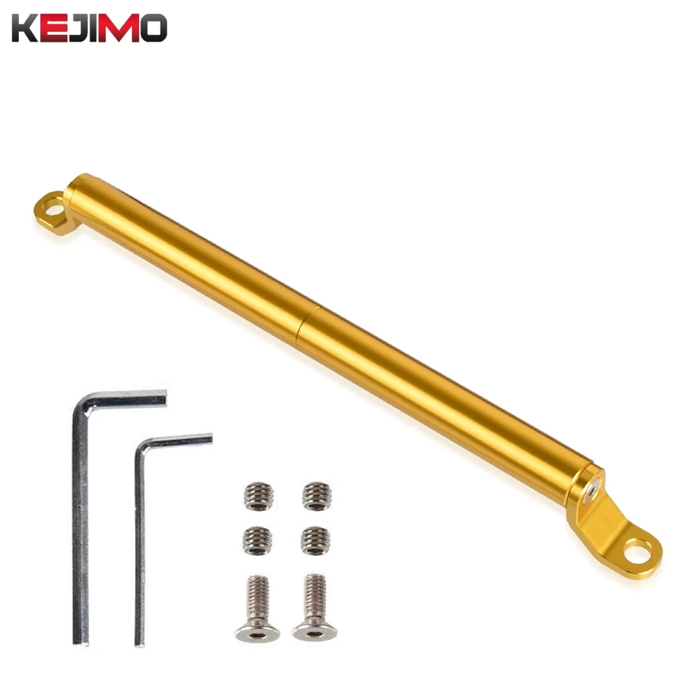 

22mm Motorcycle Handlebar Handle Grip Adjustable Crossbar Balance Bracket Steering Wheel Reinforce Replacement Rod Expansion