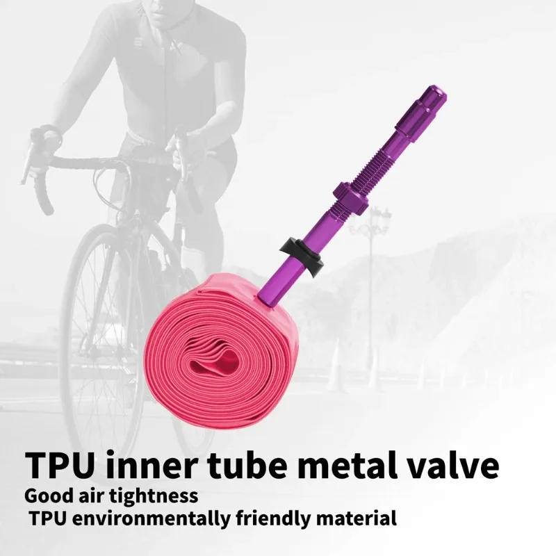 NPY Ultralight TPU Bike Inner Tube 30g 700c 18-32 Road Bicycle 45/65/85mm Inner Tube French Valve Bicycle Accessories view 2