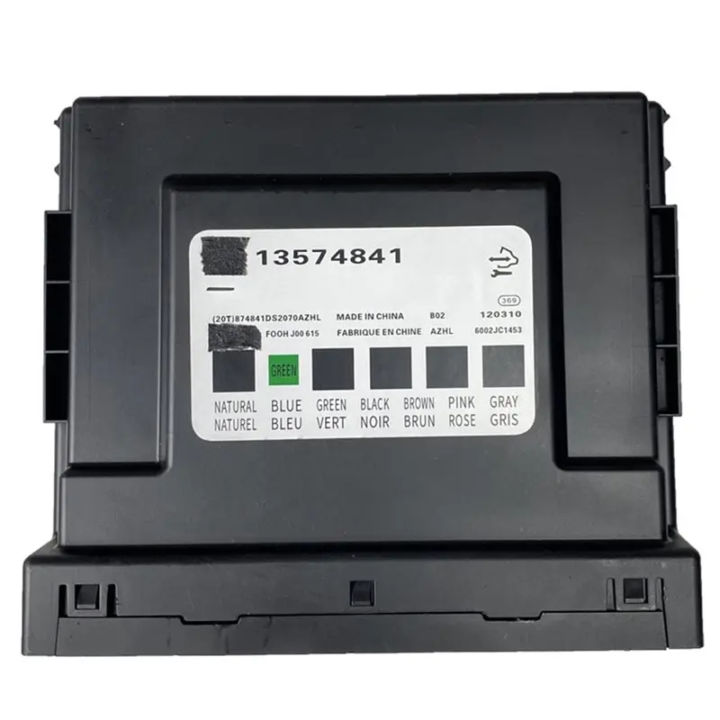 

Новая плата ЭБУ ABQB для Holden Cruze J300 2.0 2009- BCM (модуль управления кузовом) 13574841