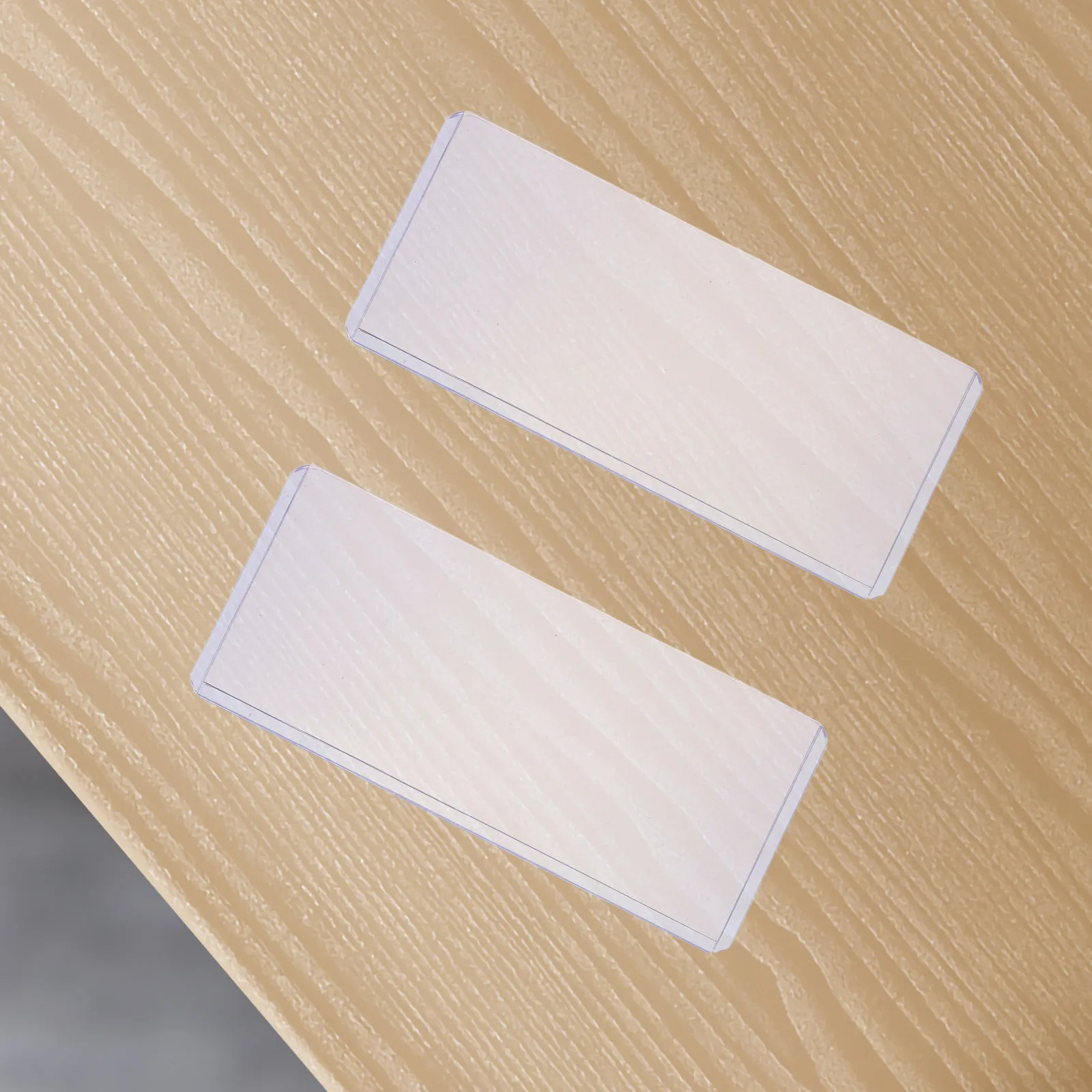 

20Pcs Transparent PVC Currency Holder Thick Clear Sleeves for Banknotes Cash Organizer Documents Photos Receipts