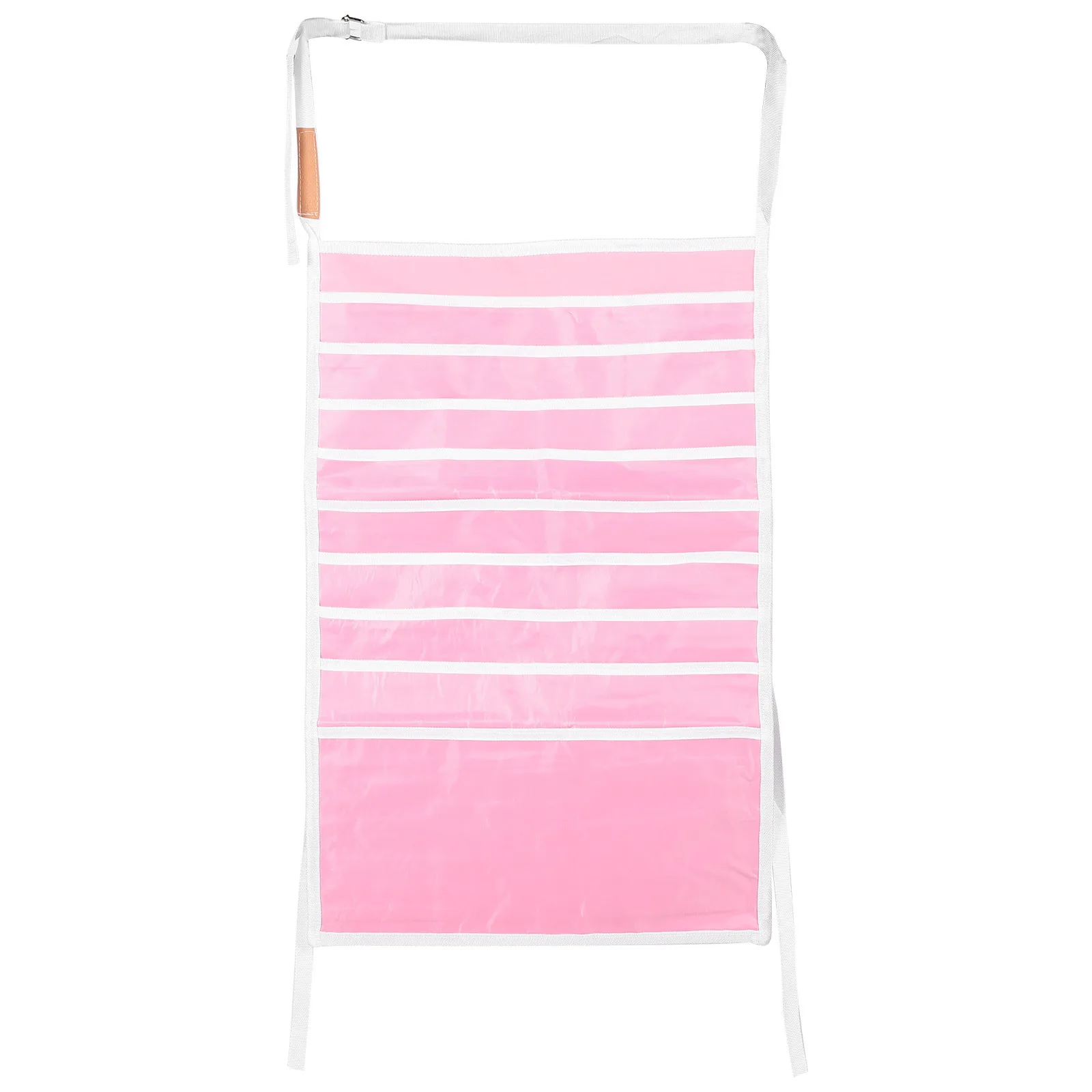 

Multifunctional Oxford Fabric Desk Organizer Hanging Bag for Students Office Workers Teachers 8 Pouches 2 Small Slots Black