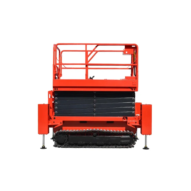 Standard Self Propelled Electric Hydraulic Scissor Lift For Aerial Operations - 4m8m10m12m14m16m Heights Provided