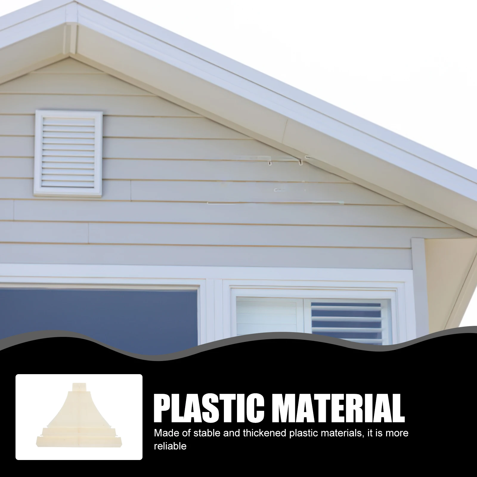 

Concrete Mold Roof Corner Line Heavy Duty Plastic Cast Molding Garden Patio Decor Casting Diy House Decor Roof Ornament Molds