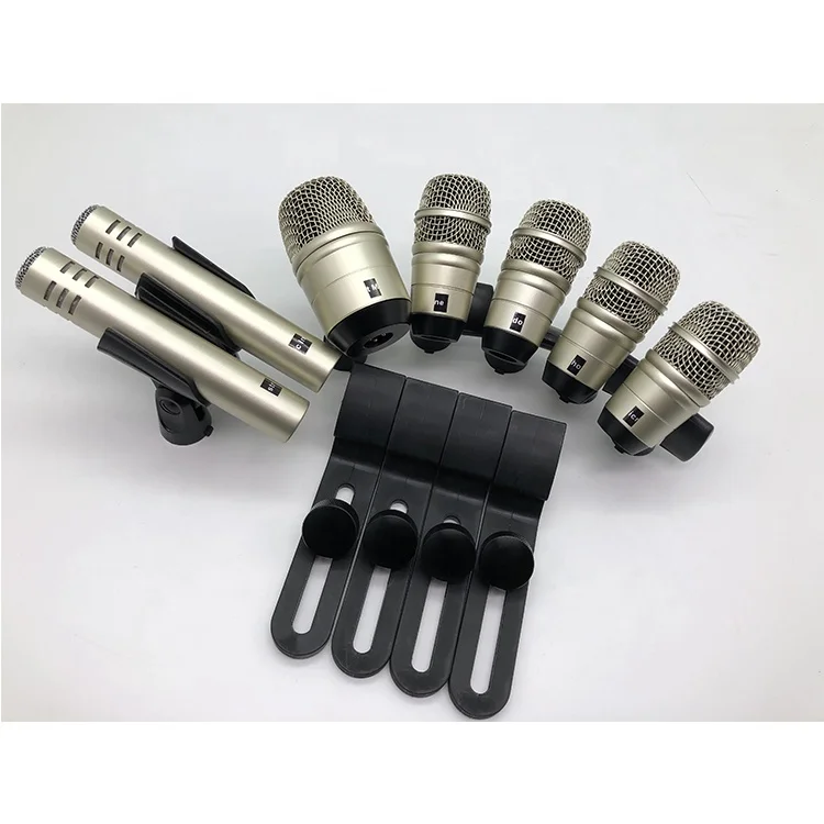

M814 Drum Microphone Set 7-Piece Stage Performance Instrument Condenser Drum Mic