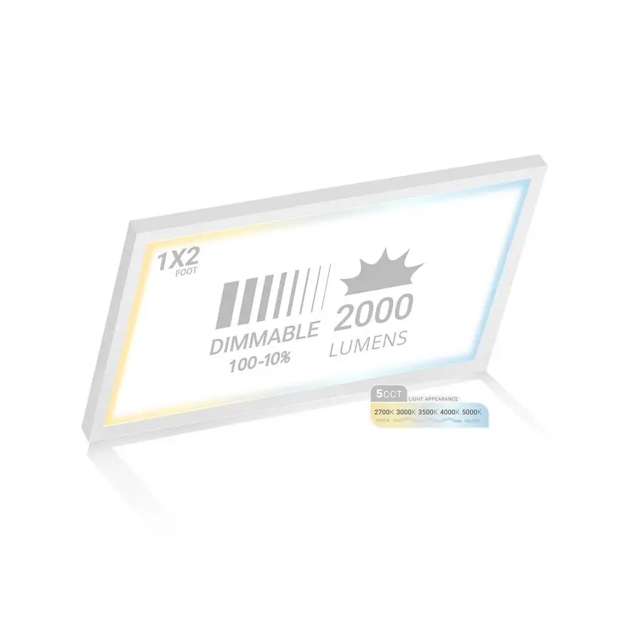 1X2 Ft Led Flat Pan…