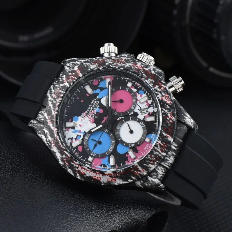 ​​2025 Men's Luxury Quartz Watch Stainless Steel Band Sapphire Crystal Waterproof Chronograph Calendar Luminous Business