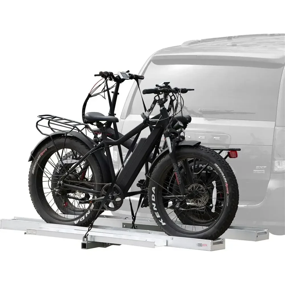 2-Bike Electric Hitch Rack for Cars, Trucks, and SUVs - 600 lbs. Capacity