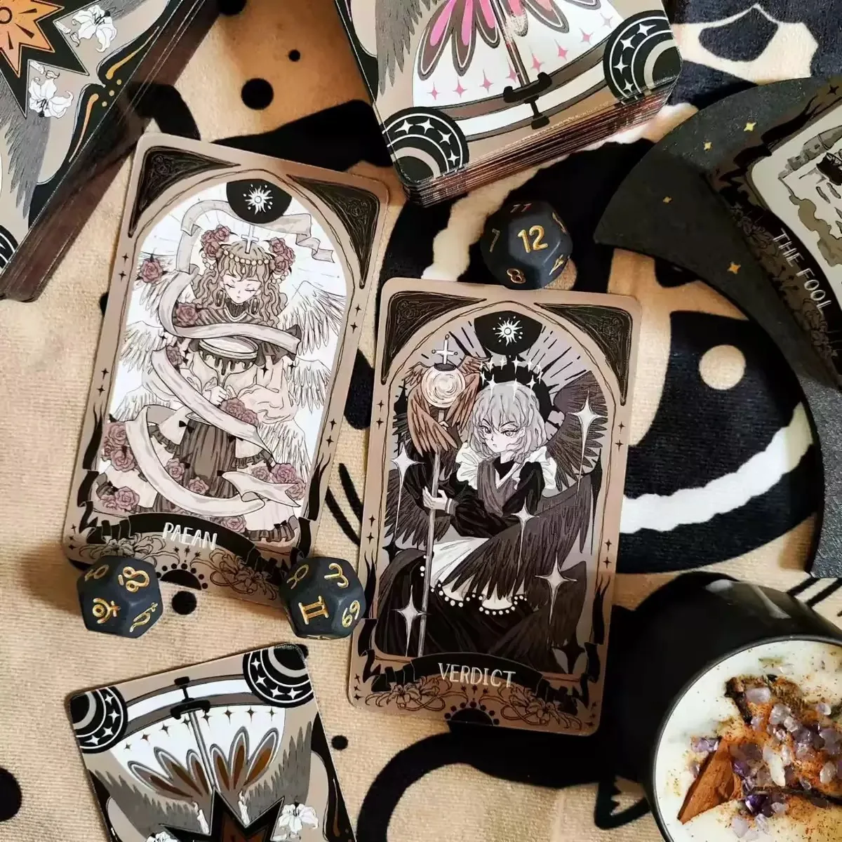Waite Fate Apostle 78‑Card Tarot Deck – Classic Retro Design with High Aesthetic Appeal, Ideal for Beginners, Fortune Telling