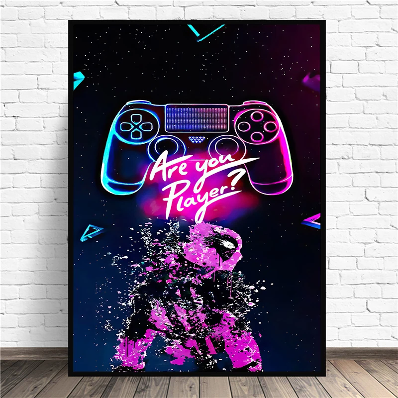 Скандинавские Ретро игры, холст, настенные художественные принты, постеры, декоративная роспись, современные фотографии, домашний декор, подарок на день рождения без рамы Скандинавские Ретро игры, холст, настенные художественные принты, постеры, декоративная роспись, современные фотографии, домашний декор, подарок на день рождения без рамы