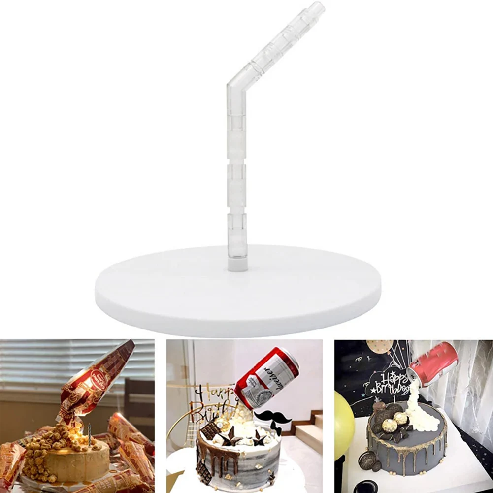 Anti Gravity Cake Pouring Kit Cake Stand Support Structure Frame Cake Decoration Plastic Cake Stand Cake Support Structure Frame
