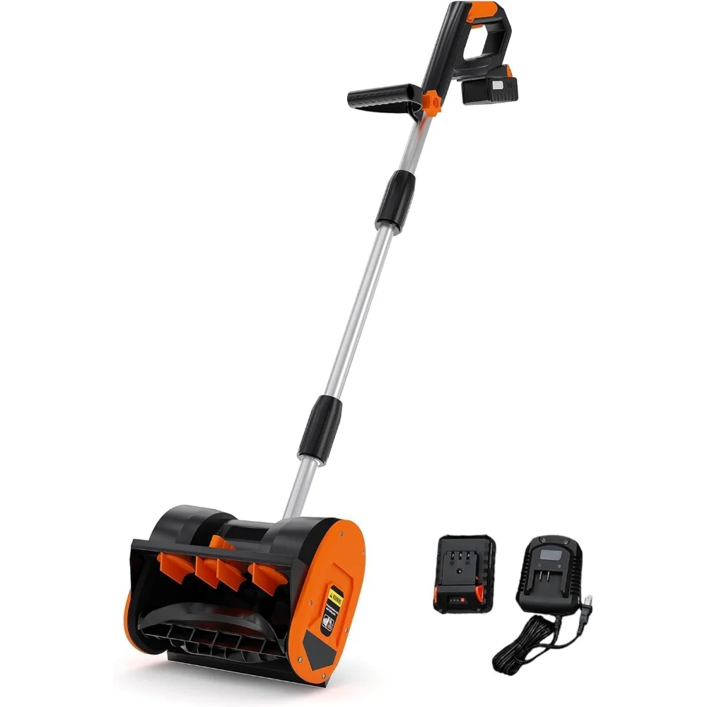 

Cordless Electric Snow Shovel, 20V Handheld Snow Blower for Driveways and Patios