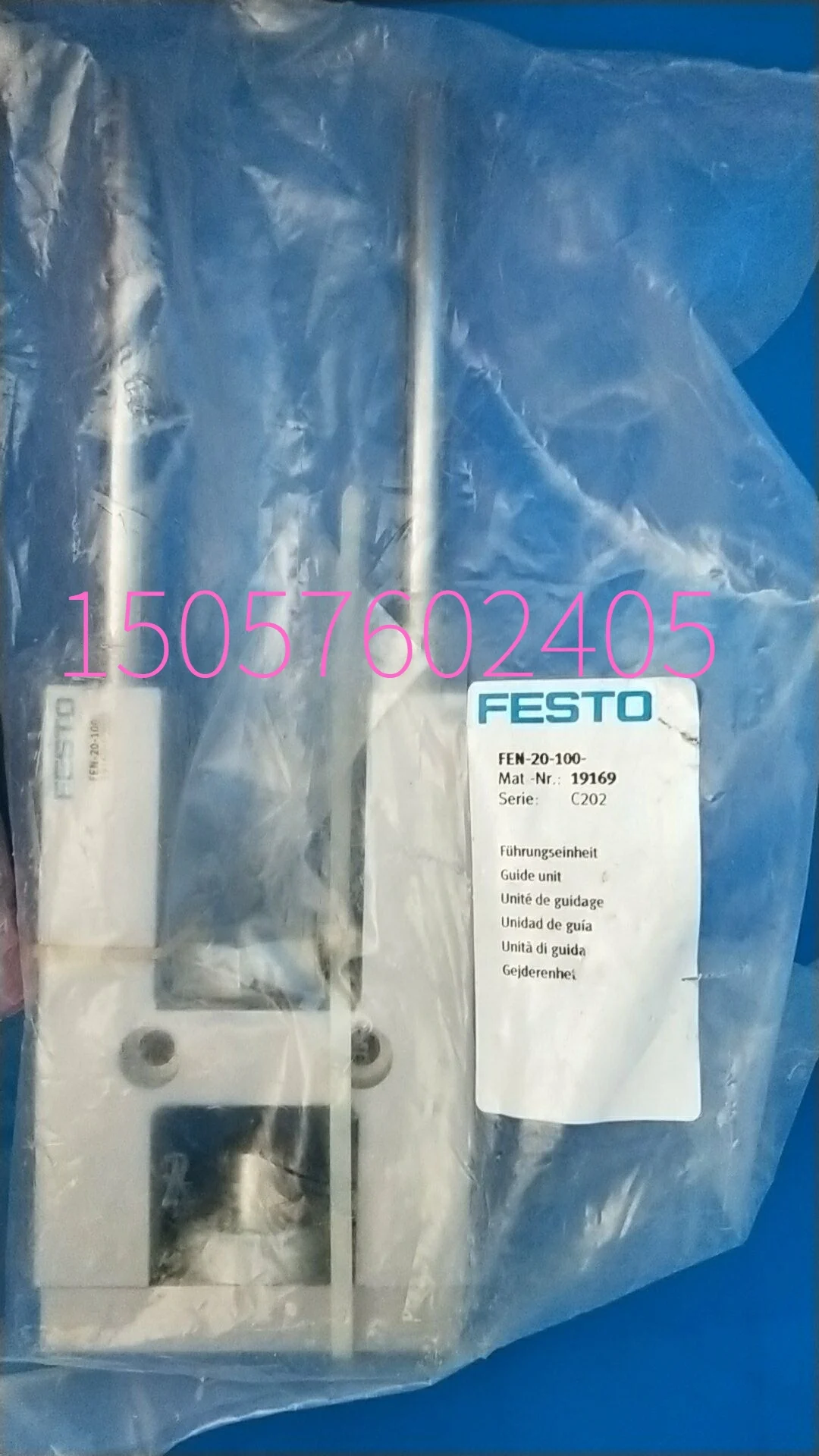 Festo FESTO FEN-20-100 Guide Cylinder Device 19169 Stock