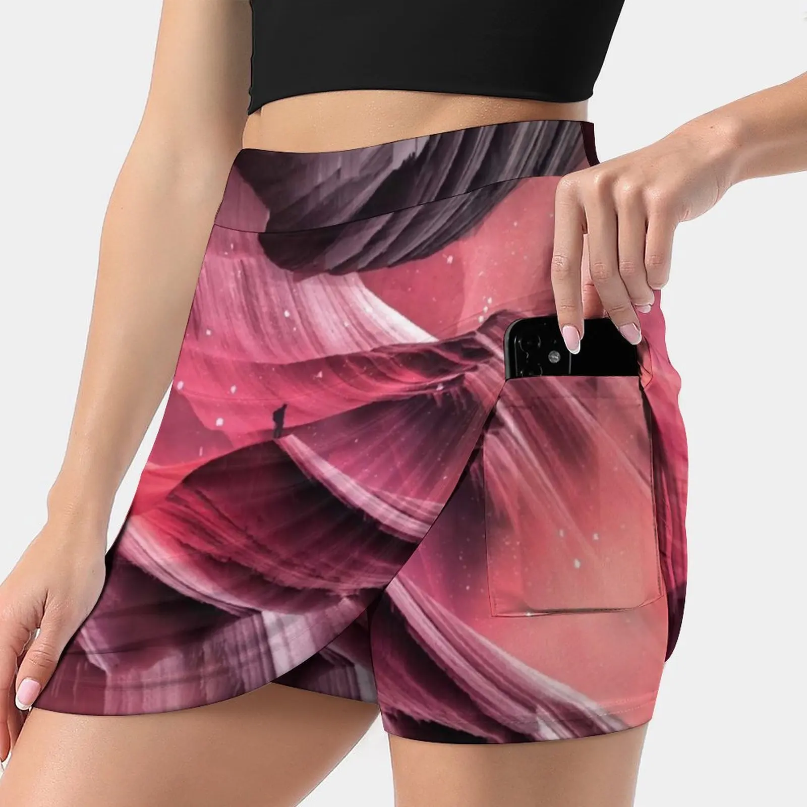 

Return To A Place Never Seen Korean Fashion Skirt Summer Skirts For Women Light Proof Trouser Skirt Abstract Colorful Sand