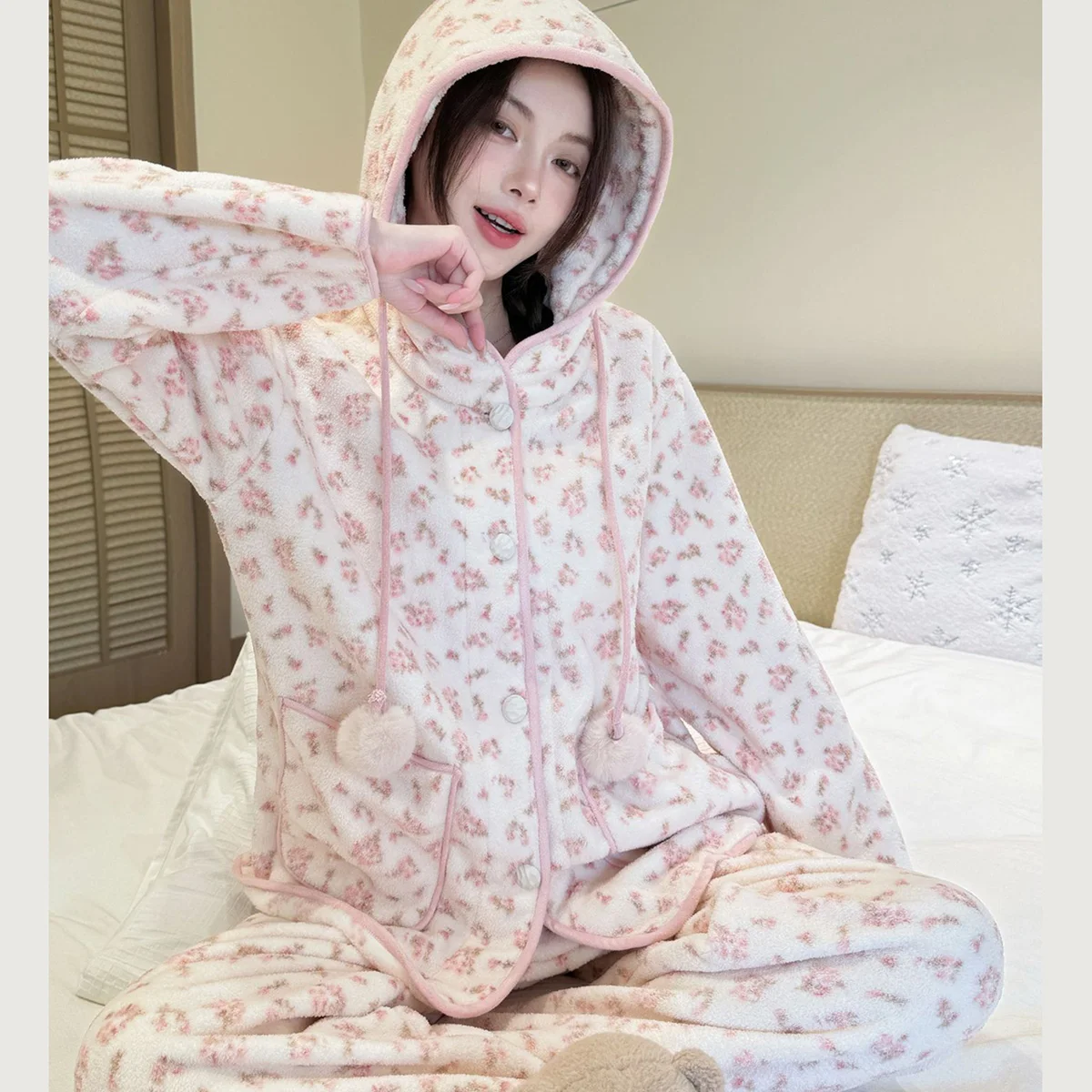 conjunto-de-pijama-de-franela-gruesa-para-invierno-con-capucha-de-estilo-dulce-y-adorable-calido-de-franela-de-doble-cara-ideal-para-estar-en-casa-estilo-comodo