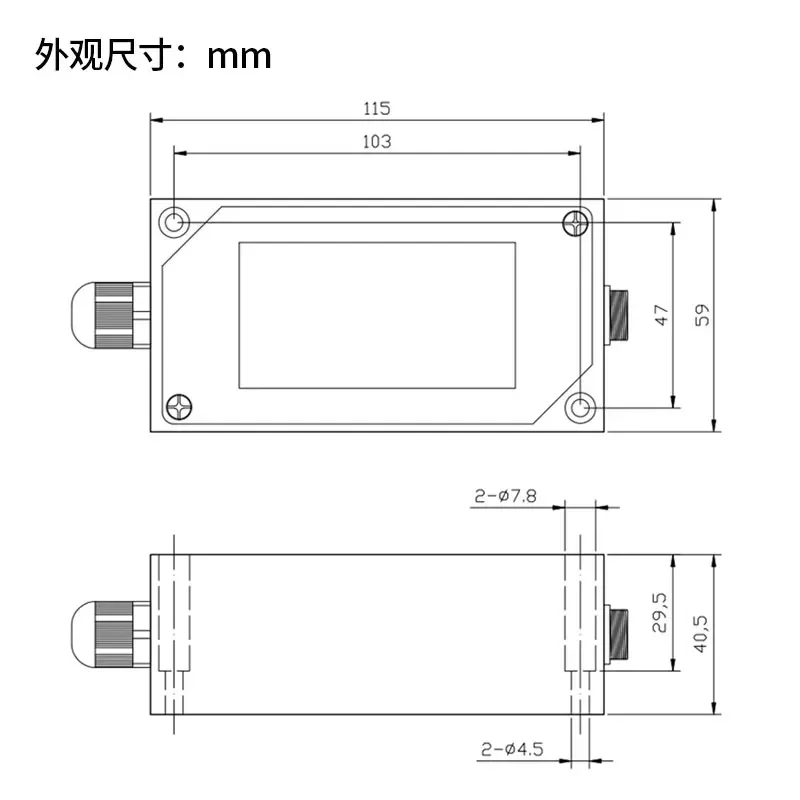 Sensor Signal Amplifier BSQ-2 Type