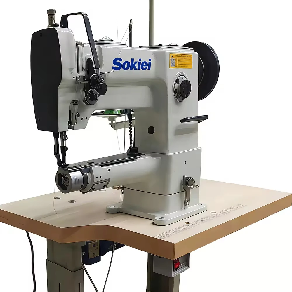 Industrial Grade Multi-Purpose Straight Stitcher Heavy-Duty Sewing Machine For Garments, Jeans, Tents, Cushions & Leather