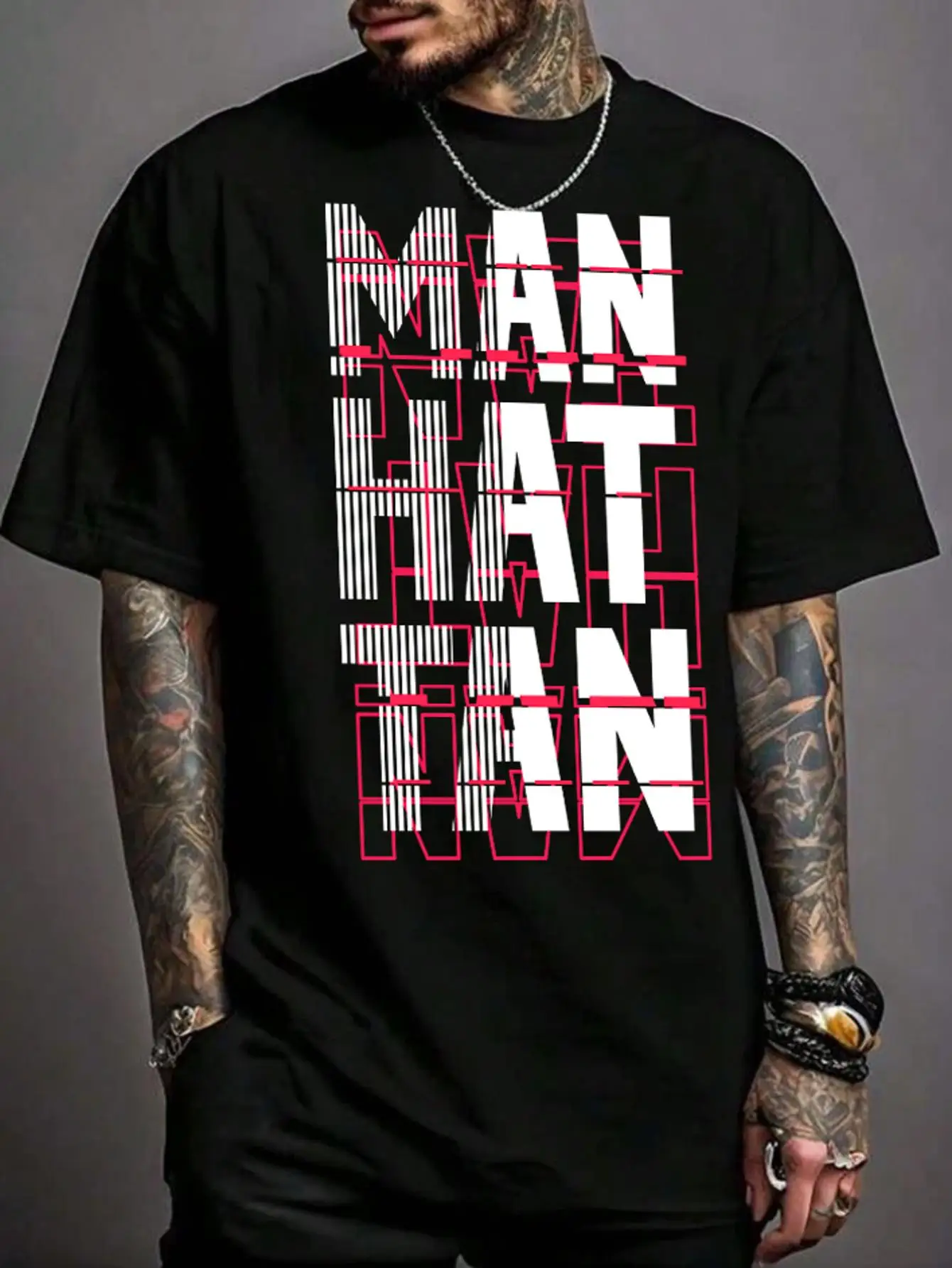 1pcs T shirt for men Summer 100% Cotton Short sleeve crewneck Men clothing Printed Oversized t-shirts Harajuku Y2k tops Casual