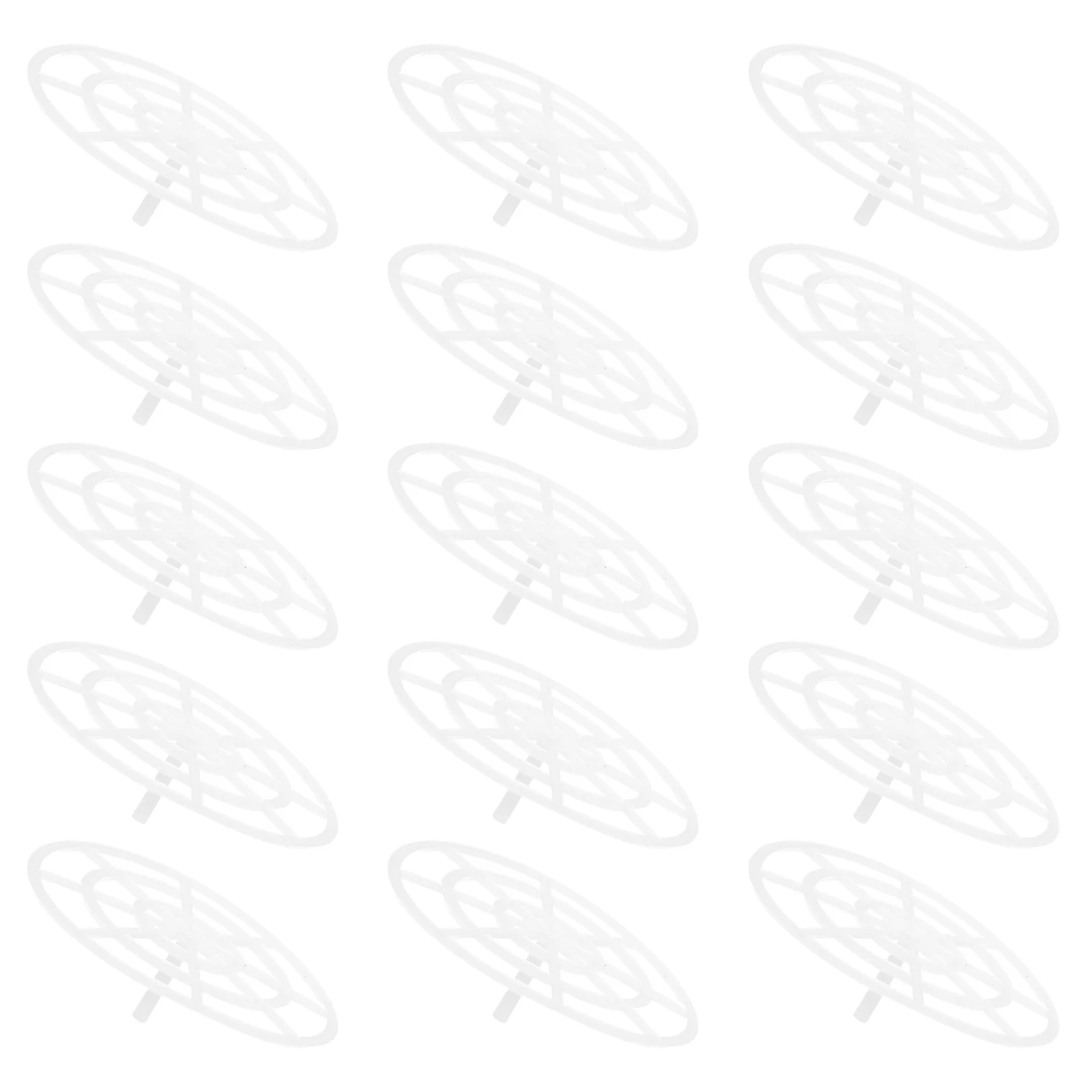 

20Pcs Plastic Fermentation Press Grid Plate for Wide Mouth Pickling Jars Canning Jar Strainer Net Vegetable Fermenting Accessory