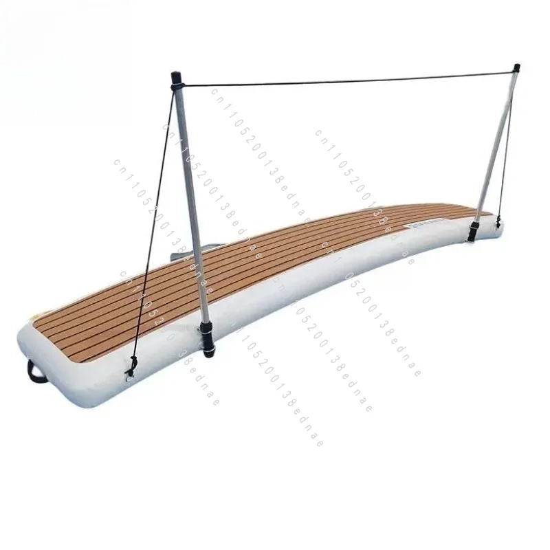 Custom Sizes ，Inflatable Pontoon Gangway for Marine Docks Access Quay Platform Boat Ramp for Boats Yachts Inflatable Walkway