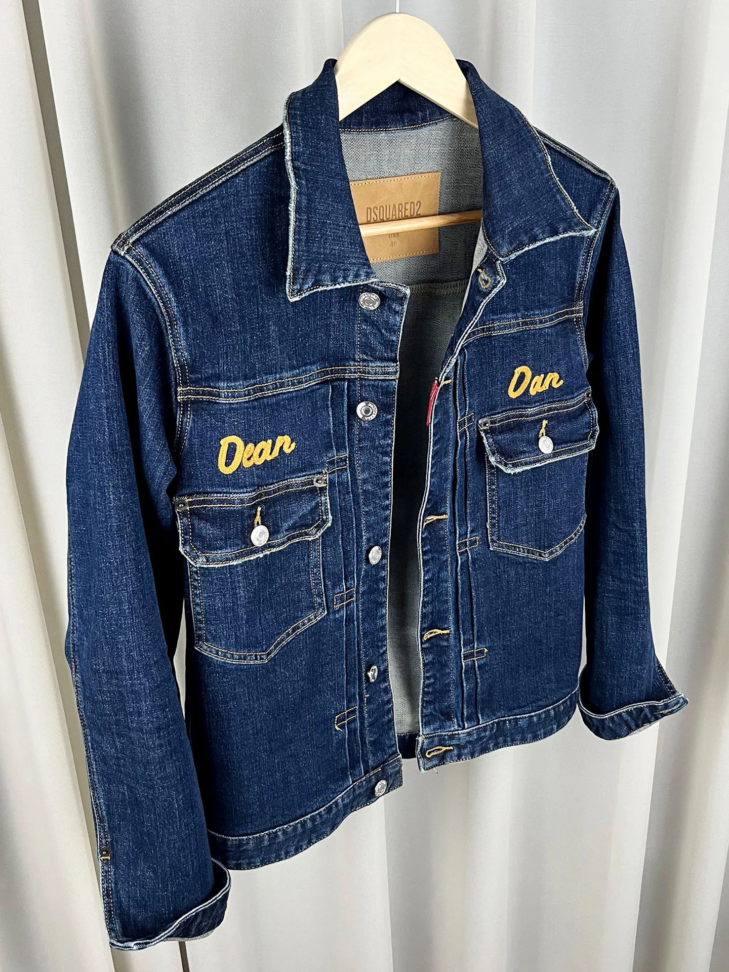 

Мужская приталенная куртка темно-синего цвета, весна-осень, новинка Sle Faion, городская хлопковая полиэстеровая эластичная волокнистая подставка, верхняя одежда