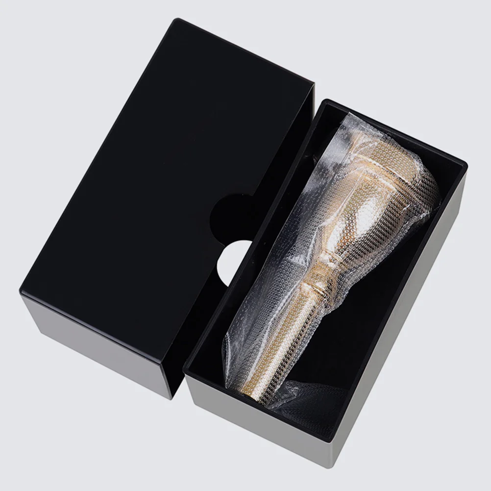 Ustnik do tuby 14 mm wykonany z litego mosiądzu, duży rozmiar, stabilne dopasowanie, idealny dla początkujących i profesjonalistów, instrument muzyczny.