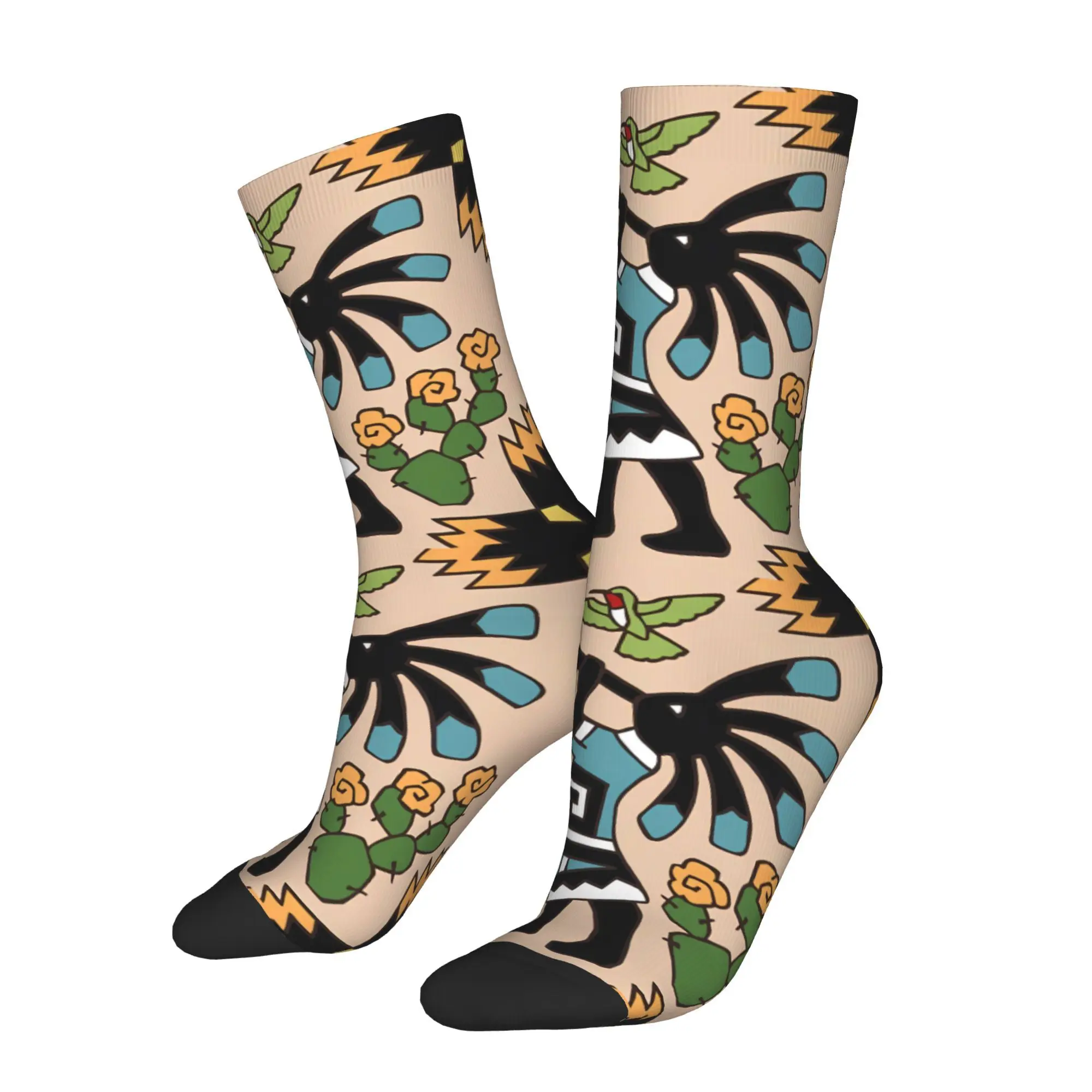 

Kokopelli Indian Rain God Sock Printed Man Polyester Fashion