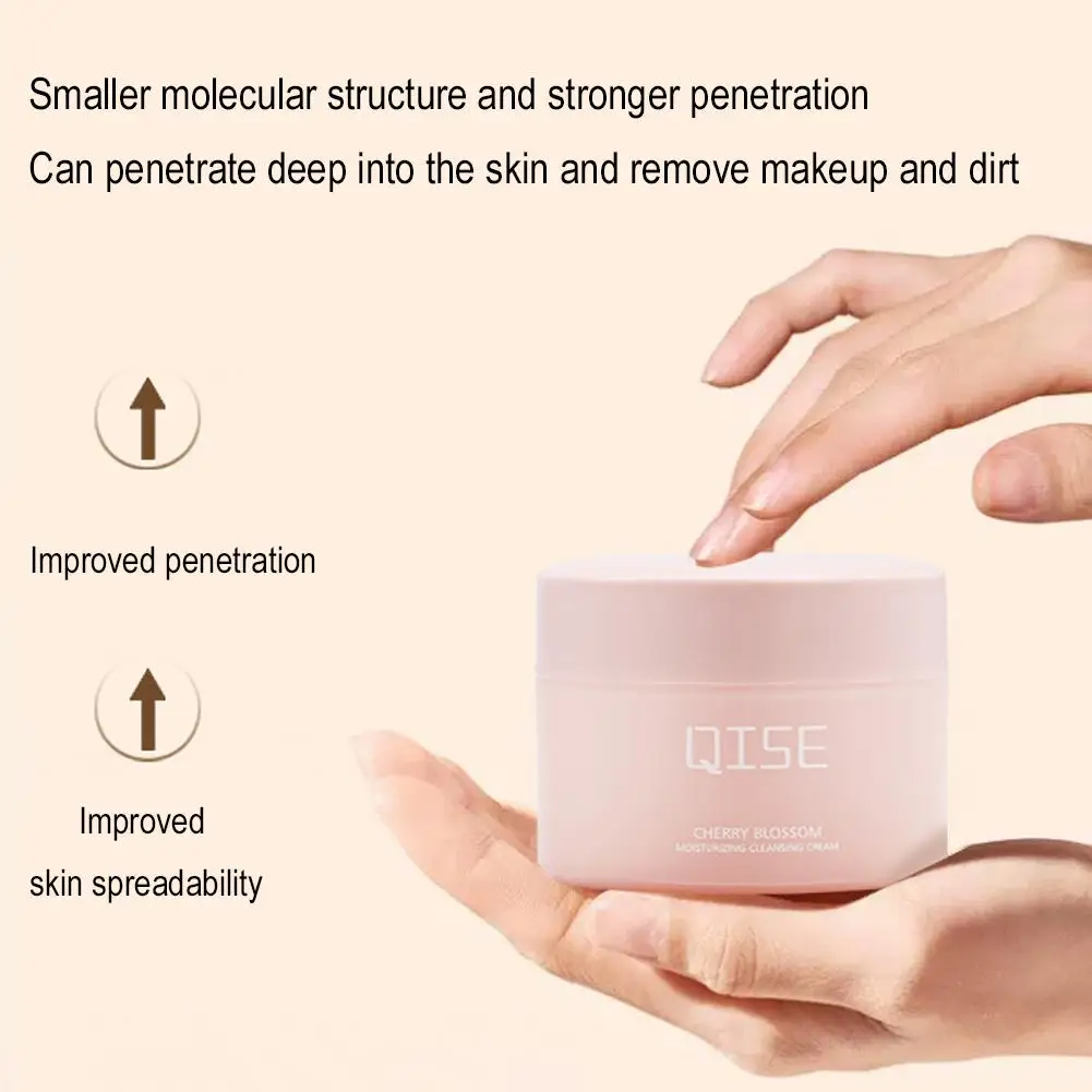 Blackhead Removal Makeup Remover Makeup Remover Cleaner Unirritating Makeup Remover Moisturizing Creamy Cleansing Balm Gent G3g5