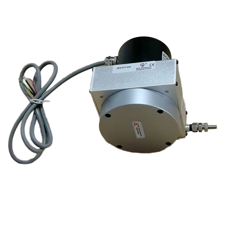 Potenciômetro do fio da tração do sensor da medida do comprimento de WPS 6000MM para o elevador