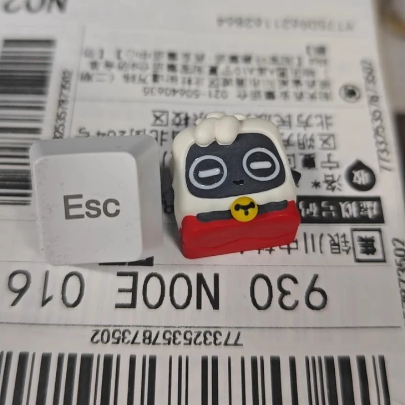 

Колпачки для клавиш в стиле аниме Cult of The Lamb, индивидуальные колпачки для механической клавиатуры, DIY колпачки для клавиш ручной работы, аксессуары для ПК, подарки для геймеров