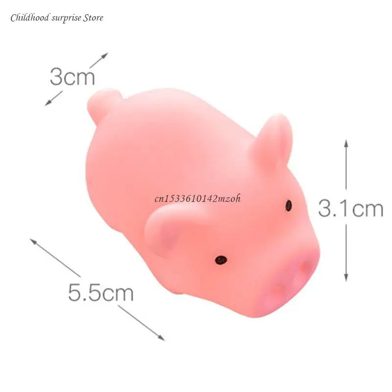 Realistic Pig Ball Cartoon Toy Soft Toy Ball Interactive Toy Super for Offices Decompress Dropship